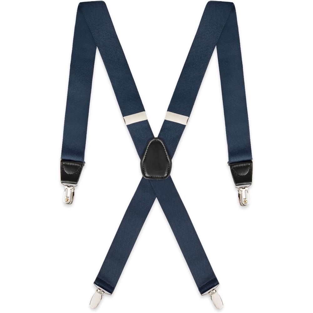 imageDOCKERS Mens Solid SuspenderNavy