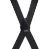 DOCKERS Men’s Solid Suspender(Black)