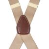 DOCKERS Men’s Solid Suspender(Khaki)