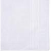 DOCKERS mens Cotton Handkerchiefs Gift Set Fashion and Classic(White)
