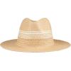 Dockers Men’s Straw Fedora and Panama Hat(Natural Stripe)