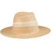 Dockers Men’s Straw Fedora and Panama Hat(Natural Stripe)