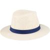 Dockers Men’s Straw Fedora and Panama Hat(Navy Band)