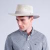 Dockers Men’s Straw Fedora and Panama Hat(Textured Khaki)