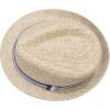 Dockers Men’s Straw Fedora and Panama Hat(Two-tone)