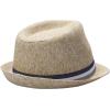 Dockers Men’s Straw Fedora and Panama Hat(Two-tone)