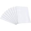 DOCKERS mens Cotton Handkerchiefs Gift Set Fashion and Classic(White)