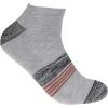 DOCKERS Mens Athletic Ankle Socks – 6-Pairs and 10-Pairs Low Cut Sports and Workout Socks for Men(Black/Grey Multi (6 Pairs))