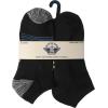 DOCKERS Mens Athletic Ankle Socks – 6-Pairs and 10-Pairs Low Cut Sports and Workout Socks for Men(Black/Grey Multi (6 Pairs))