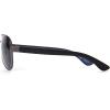 DOCKERS Men’s Bo Sunglasses Polarized Aviator, Gunmetal, 54mm(Gunmetal)