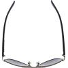 DOCKERS Men’s Bo Sunglasses Polarized Aviator, Gunmetal, 54mm(Gunmetal)