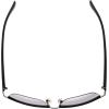 DOCKERS Men’s Carter Sunglasses Square, Black, 54mm(Black)