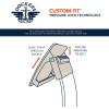 DOCKERS Men’s Custom Fit Belts-with Track Pressure Locking Buckle Technology(Tan)