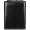 DOCKERS Men’s Extra Capacity Slim Profile Trifold Wallet with Multiple Card Slots and Id Window(Black)