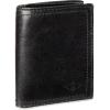 DOCKERS Men’s Extra Capacity Slim Profile Trifold Wallet with Multiple Card Slots and Id Window(Black)