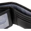 DOCKERS Men’s Extra Capacity Slim Profile Trifold Wallet with Multiple Card Slots and Id Window(Black Jack)