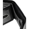 DOCKERS Men’s Extra Capacity Slim Profile Trifold Wallet with Multiple Card Slots and Id Window(Black Xcap)