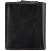 DOCKERS Men’s Extra Capacity Slim Profile Trifold Wallet with Multiple Card Slots and Id Window(True Black)