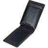 DOCKERS Men’s Front Pocket Wallet(Black Saffiano)