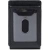 DOCKERS Men’s Front Pocket Wallet(Black Saffiano)