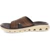 DOCKERS Men’s Luis Slide Sandal(Dark Tan)