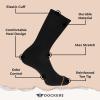 DOCKERS Men’s Performance Socks – 3-Pairs and 6-Pairs Athletic and Dress Crew Socks for Men(Black 2 (6 Pairs))