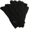 DOCKERS Men’s Performance Socks – 3-Pairs and 6-Pairs Athletic and Dress Crew Socks for Men(Black 81 (6 Pairs))