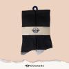 DOCKERS Men’s Performance Socks – 3-Pairs and 6-Pairs Athletic and Dress Crew Socks for Men(Black Multi 59 (6 Pairs))