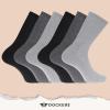 DOCKERS Men’s Performance Socks – 3-Pairs and 6-Pairs Athletic and Dress Crew Socks for Men(Black Multi 60 (6 Pairs))