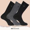 DOCKERS Men’s Performance Socks – 3-Pairs and 6-Pairs Athletic and Dress Crew Socks for Men(Black/Grey (3 Pairs))