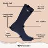 DOCKERS Men’s Performance Socks – 3-Pairs and 6-Pairs Athletic and Dress Crew Socks for Men(Navy Multi (3 Pairs))