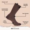 DOCKERS Men’s Performance Socks – 3-Pairs and 6-Pairs Athletic and Dress Crew Socks for Men(Tan Multi 2 (6 Pairs))