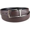 DOCKERS Men’s Two-in-one Reversible Rotative Buckle Everyday Casual Dress Belt (Regular and Big & Tall Sizing)(Black/Brown)