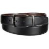DOCKERS Men’s Two-in-one Reversible Rotative Buckle Everyday Casual Dress Belt (Regular and Big & Tall Sizing)(Black/Tan)