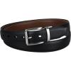 DOCKERS Men’s Two-in-one Reversible Rotative Buckle Everyday Casual Dress Belt (Regular and Big & Tall Sizing)(Cognac/Black Stretch)