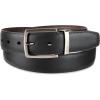 DOCKERS Men’s Two-in-one Reversible Rotative Buckle Everyday Casual Dress Belt (Regular and Big & Tall Sizing)(Tan/Black)