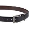 Dockers Boy’s Big Reversible Two-In-One Dress and Casual Belts(Black/Brown Dress)