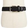 Dockers Boys’ Dockers Big Boys’ Braided Elastic-Web Stretch Belt(Black)