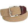 Dockers Boys’ Dockers Big Boys’ Braided Elastic-Web Stretch Belt(Khaki)