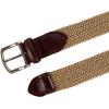 Dockers Boys’ Dockers Big Boys’ Braided Elastic-Web Stretch Belt(Khaki)