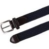 Dockers Boys’ Dockers Big Boys’ Braided Elastic-Web Stretch Belt(Navy)