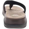 Dockers Men’s Banks Flip-Flop(Dark Brown/Black)