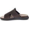 Dockers Men’s Barlin Slide Sandal(Dark Brown/Black)