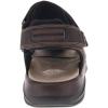 Dockers Men’s Byrd Fisherman Sandal(Dark Brown/Black)