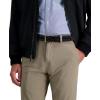 Dockers Men’s Leather Braided Fully Adjustable Belt(Black Glazed)