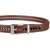 Dockers Men’s Leather Braided Fully Adjustable Belt(Tan Lace)