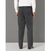 Dockers Men’s Relaxed Fit Comfort Khaki Pants(Dark Charcoal Heather)