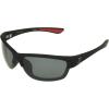 DOCKERS Men’s Blake Sunglasses Polarized Wrap, Black, 57mm(Black)