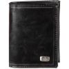 DOCKERS Men’s Extra Capacity Slim Profile Trifold Wallet with Multiple Card Slots and Id Window(Black Jack)