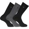 DOCKERS Men’s Performance Socks – 3-Pairs and 6-Pairs Athletic and Dress Crew Socks for Men(Black/Grey (3 Pairs))